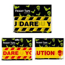 Cargar imagen en el visor de la galería, CINTA PRECAUCION - HALLOWEEN - 6M - 1 UNID.
