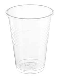 VASOS TRANSPARENTES PLÁSTICOS BLIXI - 25 UNID.
