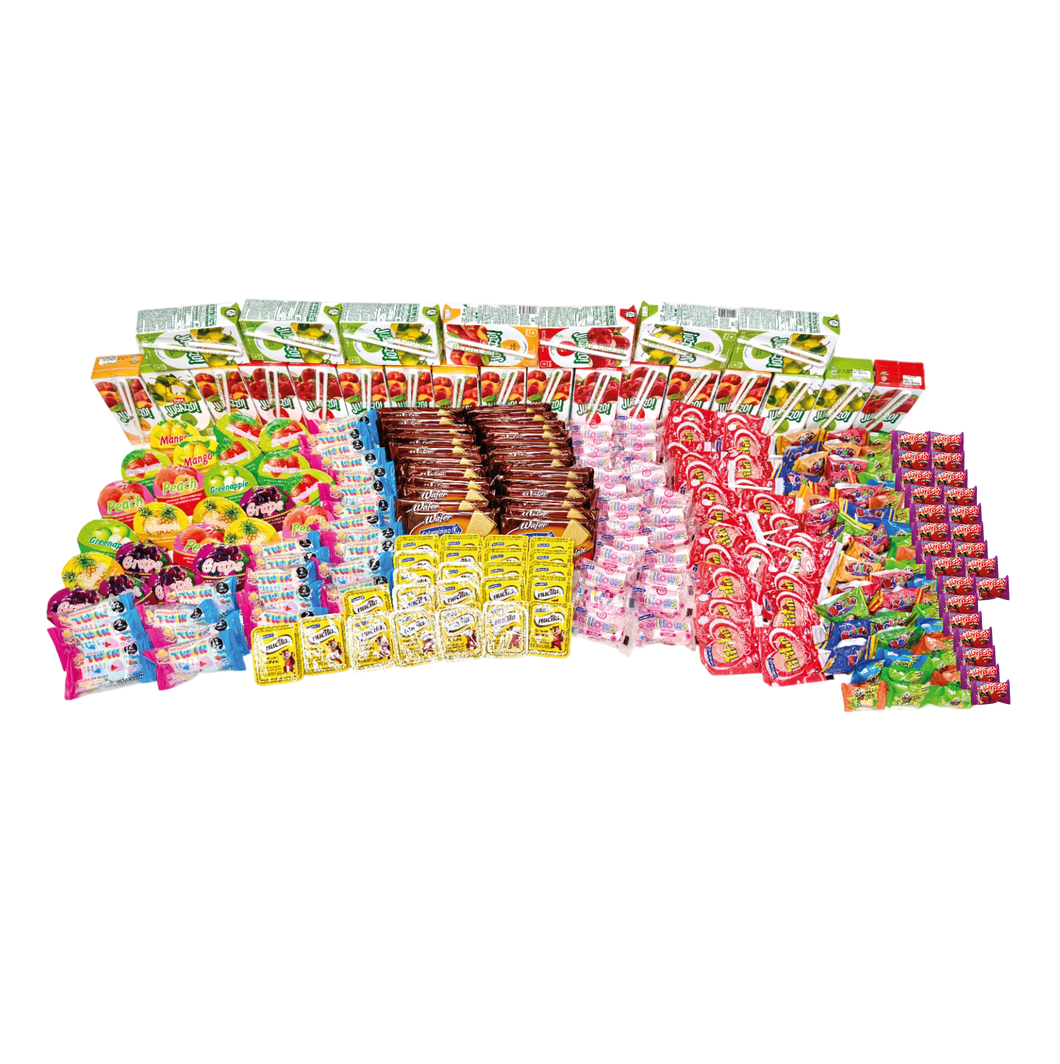 WONDER KIT - COMBO DE 240 GOLOSINAS SURTIDAS