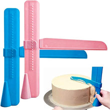 Cargar imagen en el visor de la galería, ALISADOR DE PASTELES AJUSTABLE - 8X9 PULGADAS - 1 UNID.
