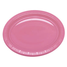 Cargar imagen en el visor de la galería, BANDEJAS PLÁSTICAS DESECHABLES DE COLORES - CARNIVAL - 8.5&quot;X11.5&quot;- 5 UNID.
