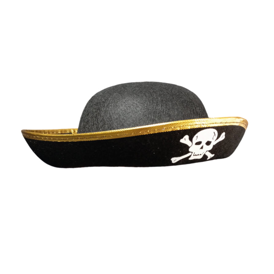 SOMBRERO DE PIRATA - TALLA ÚNICA - 1 UNID.