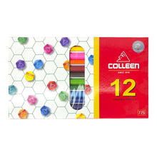 Cargar imagen en el visor de la galería, LAPICES DE COLORES COLLEEN - 12 COLORES - 1 UNID.
