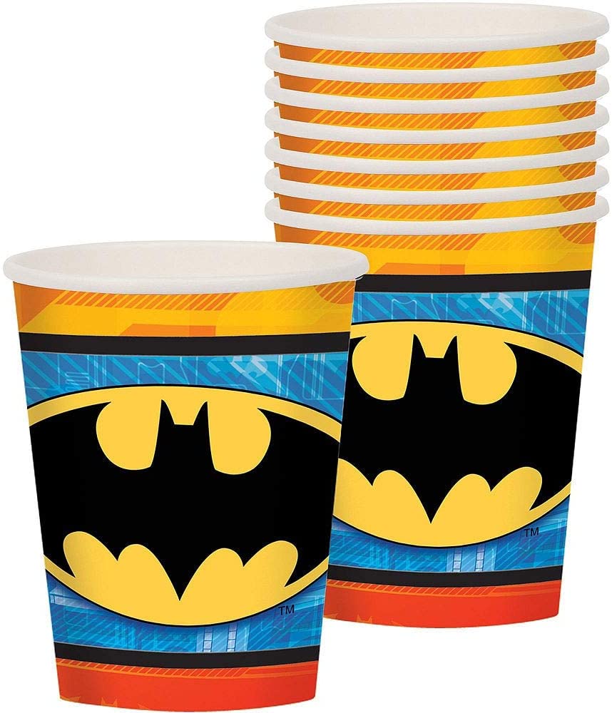 BATMAN VASOS DE PAPEL