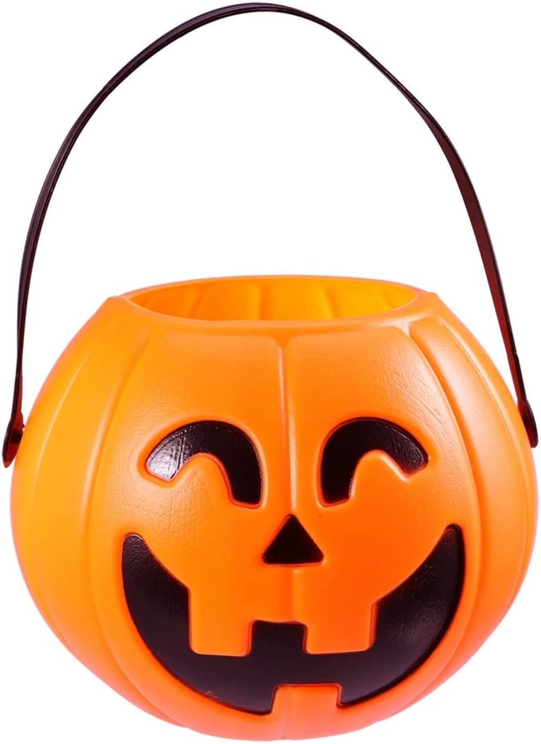 MINI CUBETA DE CALABAZA HALLOWEEN - 2X2.5 PULGADAS - 1 UNID.