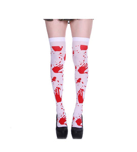 MEDIAS PARA DISFRAZ DE HALLOWEEN DAMA - ONE SIZE - 1 UNID.