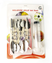 Cargar imagen en el visor de la galería, SET DE HERRAMIENTAS PARA ARTE EN GELATINA - 10 PIEZAS
