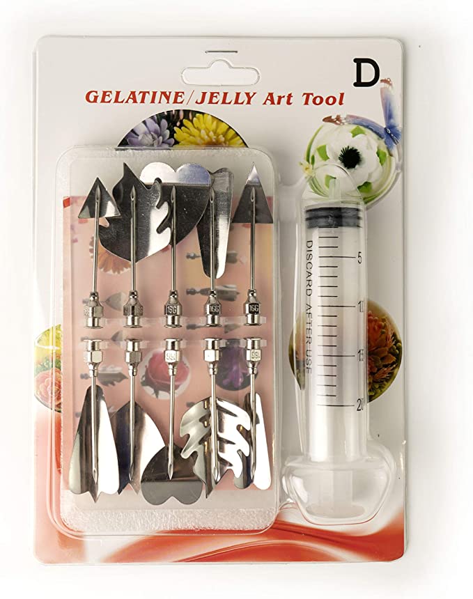 SET DE HERRAMIENTAS PARA ARTE EN GELATINA - 10 PIEZAS