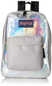 MOCHILA JANSPORT SILVER HOLOGRAM