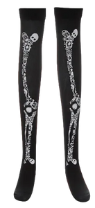 MEDIAS PARA DISFRAZ DE HALLOWEEN DAMA - ONE SIZE - 1 UNID.