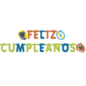PUPPY DOG PALS LETRERO MÓVIL