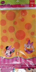 MINNIE MANTEL PLÁSTICO - 54X96 PULGADAS - 1 UNID.
