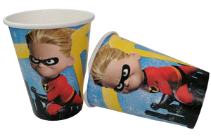 LOS INCREIBLES VASOS DESECHABLES - 9 ONZAS - 8 UNID.