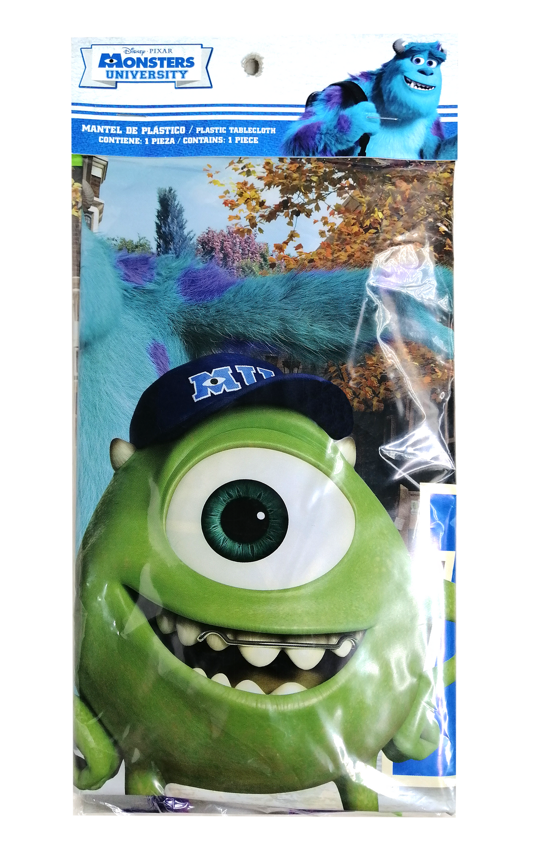 MONSTER INC MANTEL PLASTICO - 42X100 PULGADAS - 1 UNID.