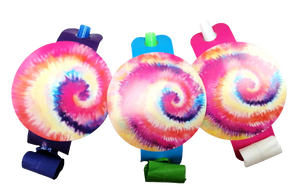 TIE DYE PITOS ESPANTASUEGRA  - 3X5 PULGADAS - 10 UNID.