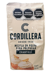 CHANTILLI EN POLVO CORDILLERA - 1 KG