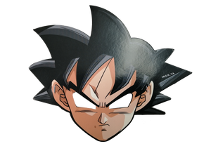 DRAGON BALL Z SUPER MÁSCARAS - 7X8 PULGADAS - 6 UNID.