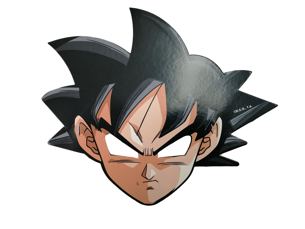 DRAGON BALL Z SUPER MÁSCARAS - 7X8 PULGADAS - 6 UNID.