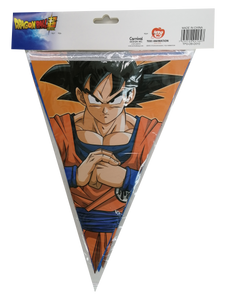 DRAGON BALL Z SUPER BANDERINES - 7X10 PULGADAS - 1 UNID.