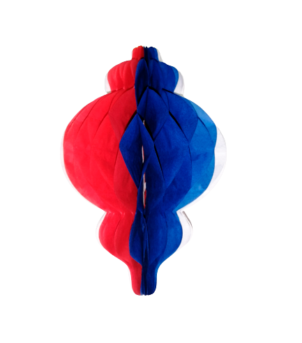 GUIRNALDA FIESTAS PATRIAS ADORNO COLGANTE - 10 PULGADAS - 1 UNID.