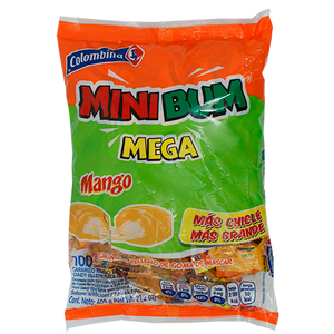 MINI BUM MANGO - 100 UNID. 600 GRAMOS
