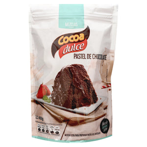 MEZCLA PASTEL DE CHOCOLATE COCOA DULCE - 450 GRAMOS - 1 UNID.