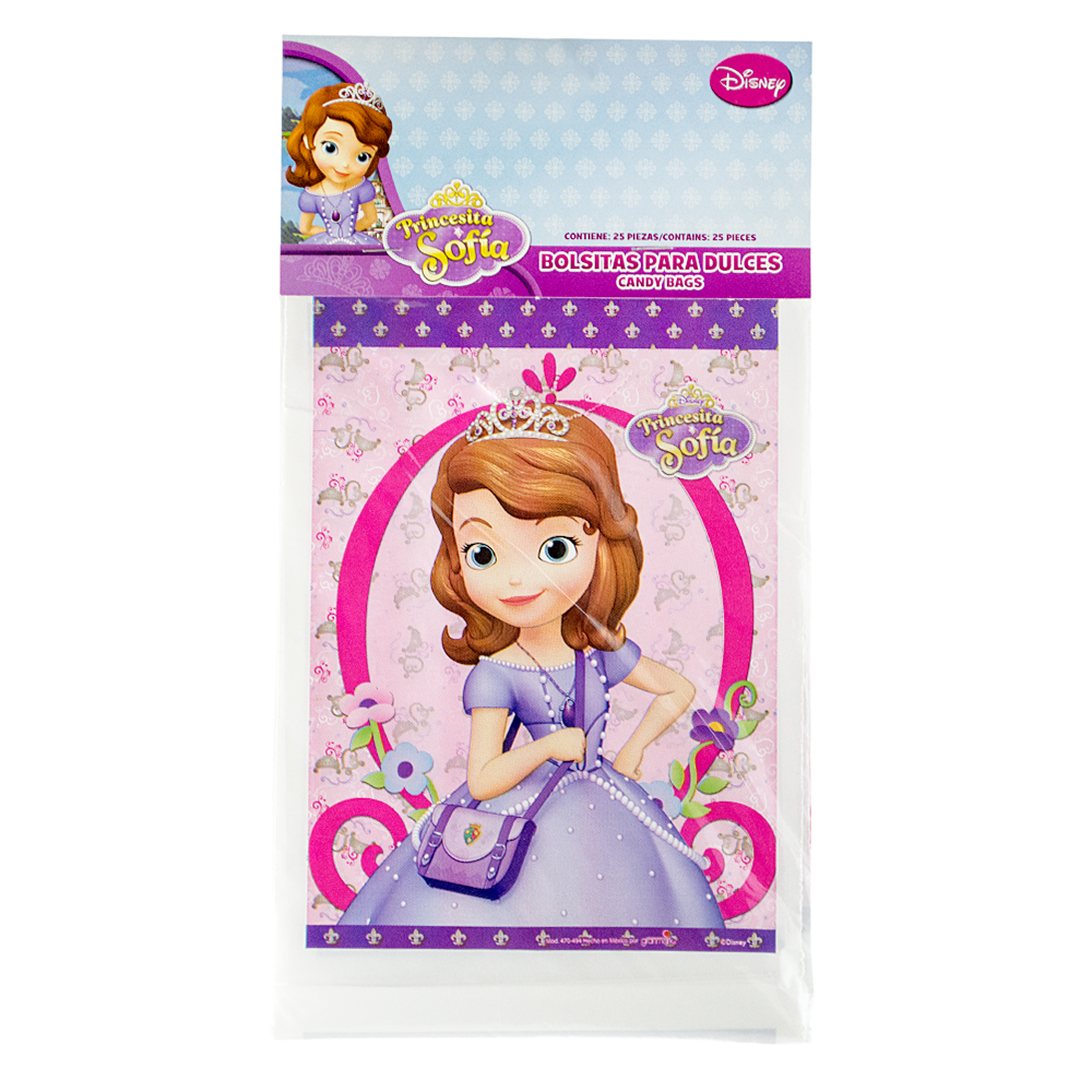 PRINCESA SOFIA BOLSITAS PARA DULCES