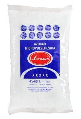 AZUCAR MICROPULVERIZADA LEVAPAN - 1 LB