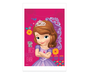 PRINCESA SOFIA BOLSITAS PARA DULCES - 6X10 PULGADAS - 12 UNID.