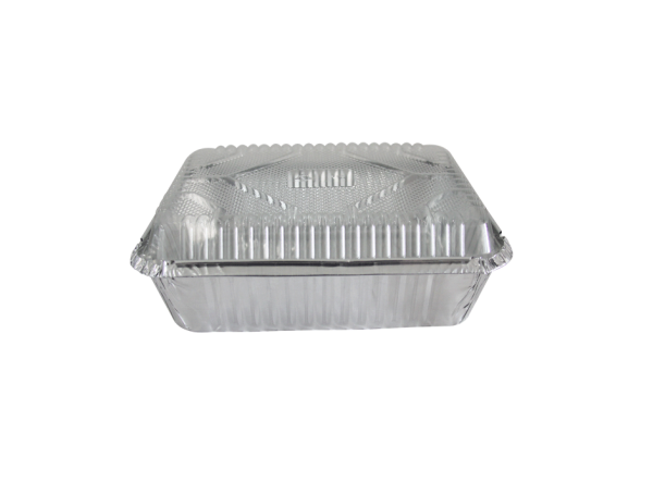 BANDEJA ALUMINIO CON TAPA PLASTICA 705