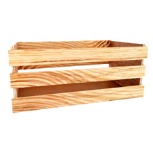 Cargar imagen en el visor de la galería, CAJA DECORATIVA DE MADERA 24X11X9 CM - 1 UNID.

