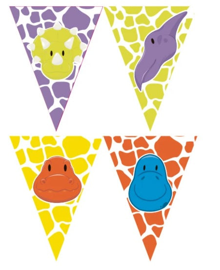 DINOSAURIO BANDERINES