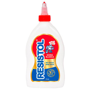 GOMA BLANCA RESISTOL 2 OZ
