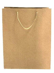 BOLSAS KRAFT CON MANIJA 12 PIEZAS
