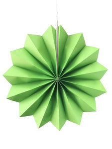 PAQUETE DECORACIÓN DE ABANICO DE PAPEL 