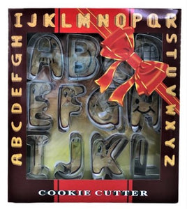 CORTADORES DE GALLETAS EN FORMA DE LETRAS