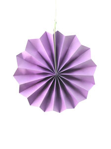 PAQUETE DECORACIÓN DE ABANICO DE PAPEL 