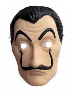 LA CASA DE PAPEL - MÁSCARA DALI - 6.5X9 PULGADAS - 1 UNID.