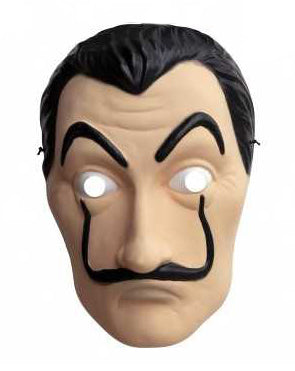 LA CASA DE PAPEL - MÁSCARA DALI - 6.5X9 PULGADAS - 1 UNID.
