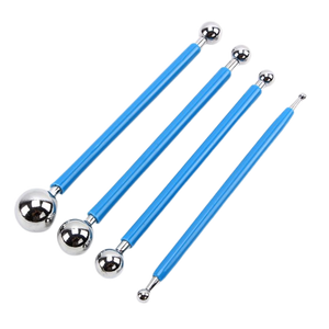 SET DE HERRAMIENTAS DE MODELADO - 13 CENTIMETROS - 4 UNID.