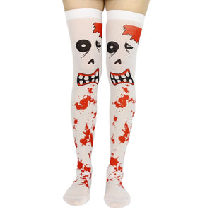 MEDIAS PARA DISFRAZ DE HALLOWEEN DAMA - ONE SIZE - 1 UNID.
